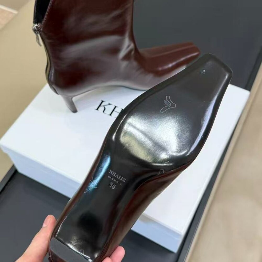 KHAITE SUBTLE SHINE Ankle Boot - image 6